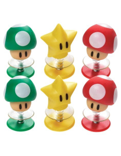 Amscan Juguetes Pop-Up Super Mario - 6 Piezas 3.18 cm