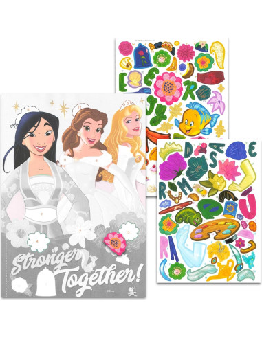Libro de Actividades Disney Princess con Pegatinas y Mosaico