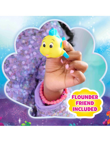 Muñeca Ariel Disney Junior Bubbles Fun 29.2 cm con Accesorios