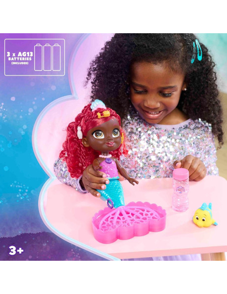 Muñeca Ariel Disney Junior Bubbles Fun 29.2 cm con Accesorios
