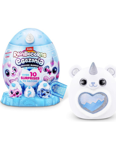 Huevo Eggzania Frozen Mania ZURU - Peluche Oso Polar 400g