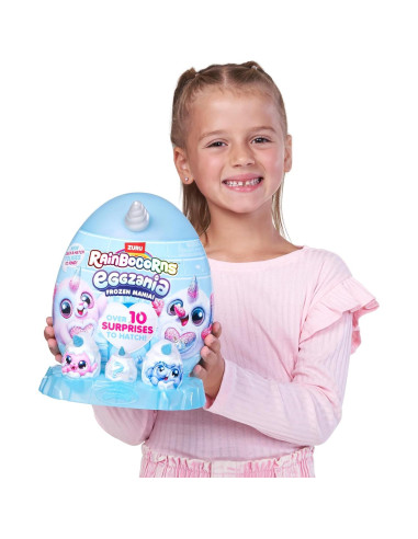 Huevo Eggzania Frozen Mania ZURU - Peluche Oso Polar 400g