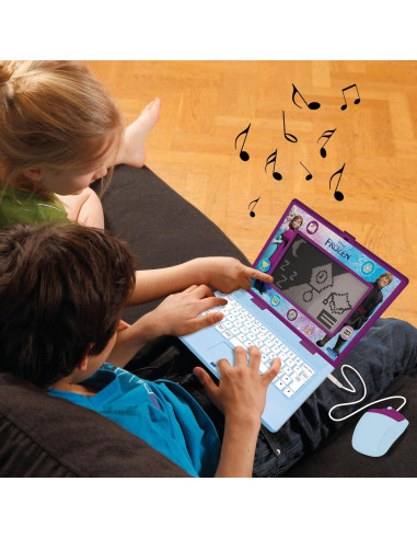 Laptop Educativo Bilingüe Lexibook Frozen 170 Actividades