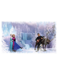 Mural de Pared Autoadhesivo Disney Frozen RoomMates 3.20x1.83m