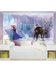 Mural de Pared Autoadhesivo Disney Frozen RoomMates 3.20x1.83m 2