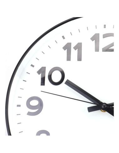 Reloj de Pared Silencioso 30 cm 2 Piezas Foraineam