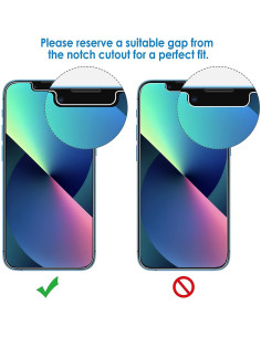 Protector de Pantalla JETech para iPhone 16e/13/13 Pro 6.1" Vidrio Templado - Paquete de 3 2
