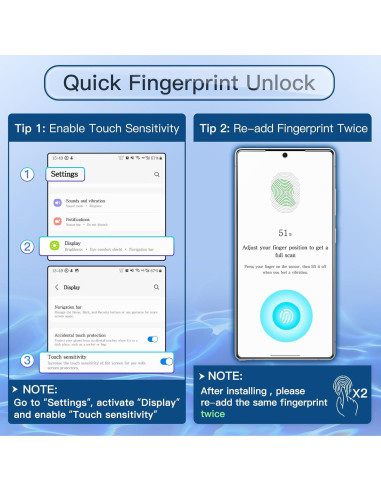 Protector de Pantalla Privado JETech para Samsung Galaxy S25 Ultra 5G, Vidrio Templado 2 Unidades