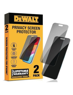 Protector de Pantalla Privado DEWALT para iPhone 15 Pro 9H