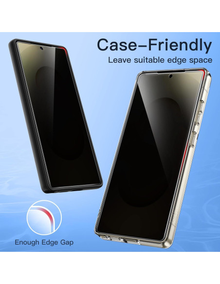 Protector de Pantalla Privado JETech para Samsung Galaxy S25 Ultra 5G, Vidrio Templado 2 Unidades