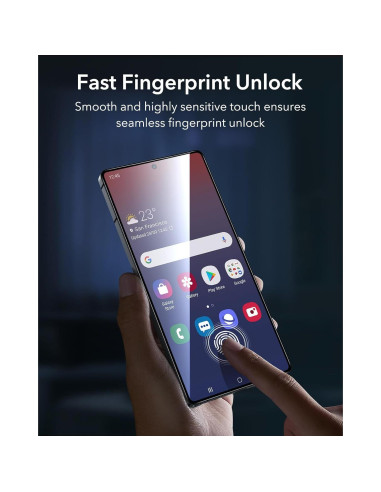 Protector de Pantalla ESR 3 Pack para Samsung Galaxy S25 Ultra 9H
