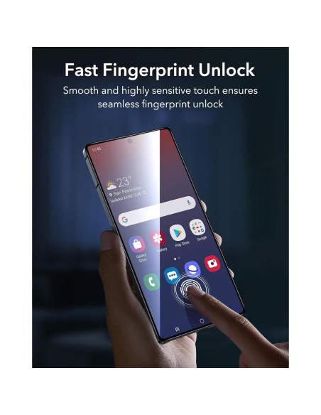 Protector de Pantalla ESR 3 Pack para Samsung Galaxy S25 Ultra 9H