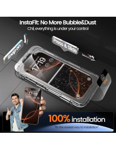 Protector de Pantalla Privado MOHAVE para iPhone 16 Pro 6.3" 2