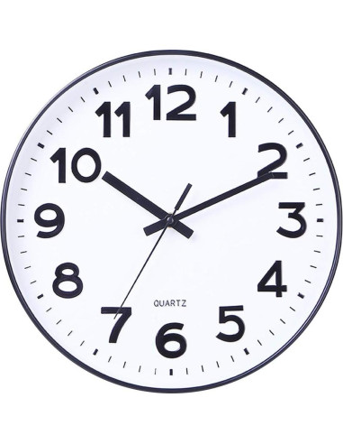 Reloj de Pared Silencioso 30 cm 2 Piezas Foraineam