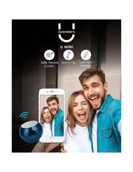 Altavoz portátil Bluetooth Fashionit U Mini Speaker 400mAh