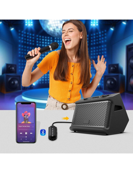 Eliminador de Voces T300 - Receptor Bluetooth para Karaoke