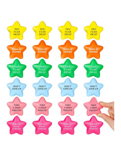Pelotas de Estrés Motivacionales LOVESTOWN 24PCS 5cm