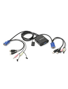 Interruptor KVM IOGEAR GCS72U 2 Puertos USB VGA Audio 2.1