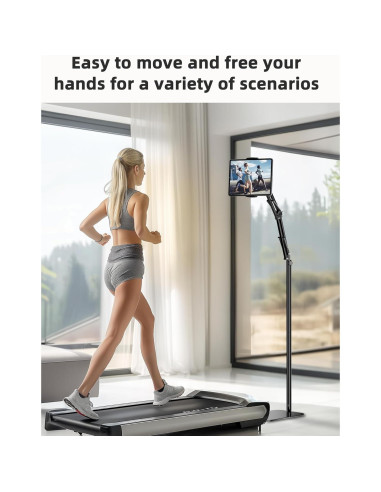 Soporte de Piso para Tableta VOLTIFYMAX Ajustable 75-140 cm