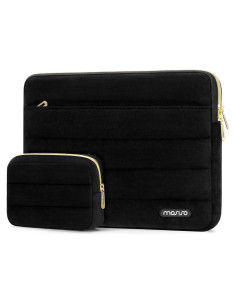 Funda para Laptop 13.3" MOSISO Negra Ultra Suave con Bolsa