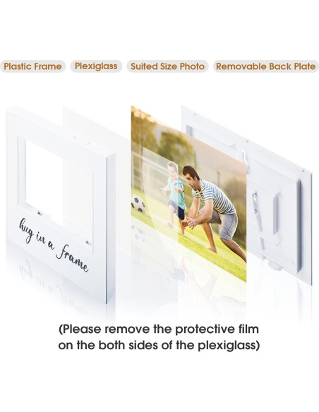 Marco de Fotos Grabable de Voz Fortuning's JDS 19x16 cm