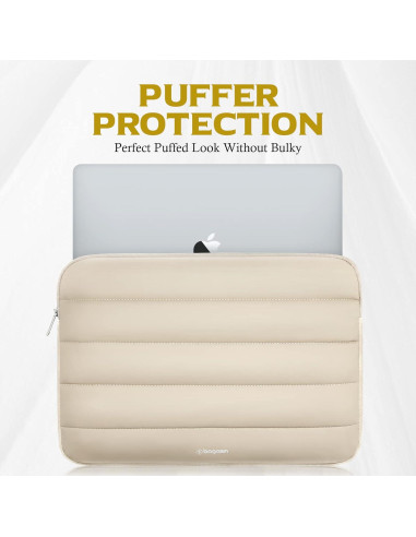 Funda Protectora para Laptop 13-13.3" Bagasin Amarillo