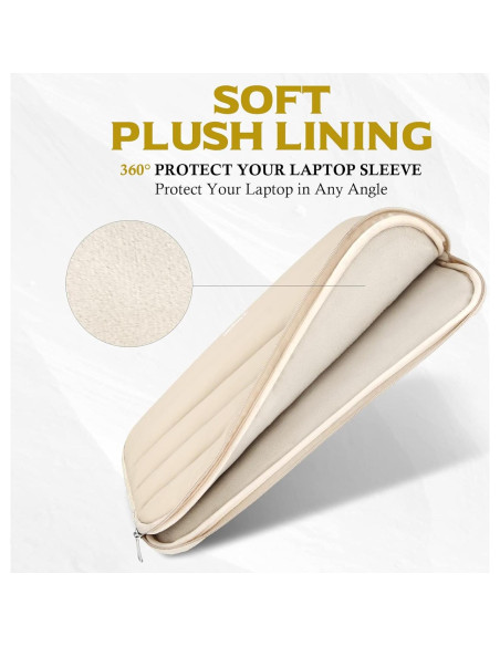 Funda Protectora para Laptop 13-13.3" Bagasin Amarillo