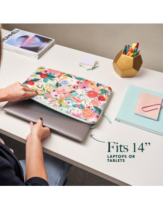 Funda para Laptop Rifle Paper Co. 14" Garden Party Blush 2