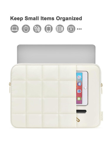 Funda Acolchada para Laptop Mosiso 13.3" Arena - Compatible MacBook