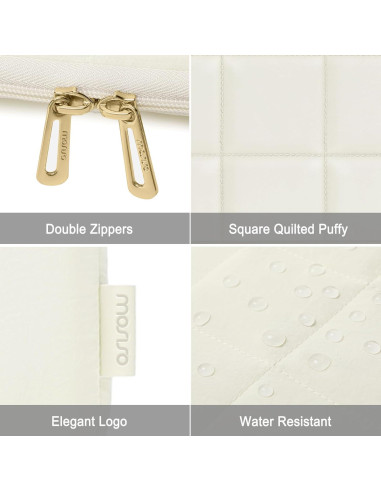 Funda Acolchada para Laptop Mosiso 13.3" Arena - Compatible MacBook