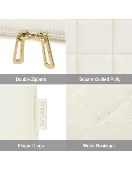 Funda Acolchada para Laptop Mosiso 13.3" Arena - Compatible MacBook