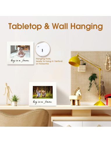 Marco de Fotos Grabable de Voz Fortuning's JDS 19x16 cm