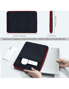 Funda para Laptop HSEOK 15.6" Impermeable y Protectora 2