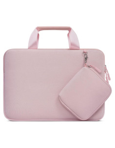 Funda para Laptop MOSISO 13.3" Rosa Neopreno con Asa