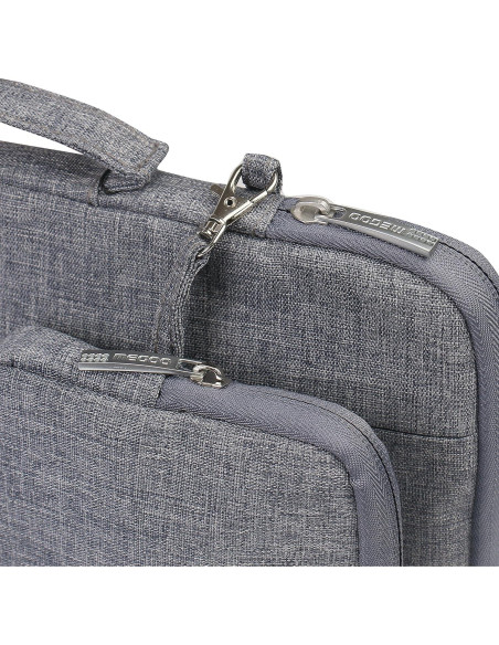 Funda para portátil Megoo 13.5" Gris con bolsa de accesorios