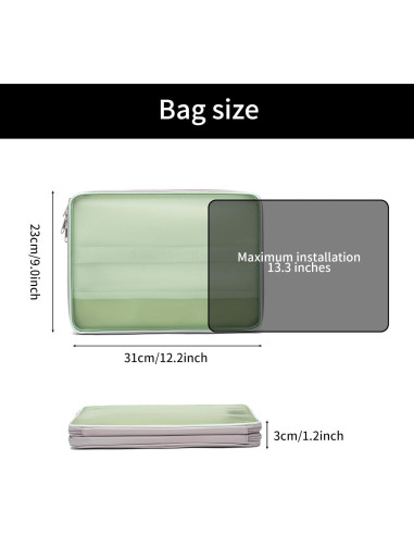 Funda para Laptop CONMOTO 33 cm (13") y 38 cm (15") Multicolor