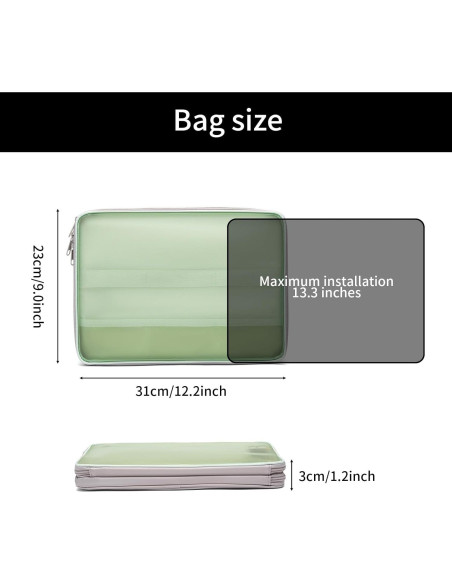 Funda para Laptop CONMOTO 33 cm (13") y 38 cm (15") Multicolor