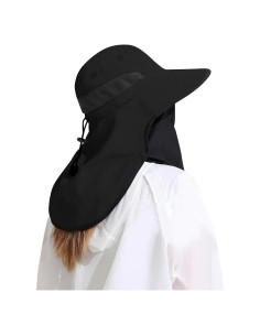 Sombrero de Sol UPF 50+ con Flap Desmontable para Pesca