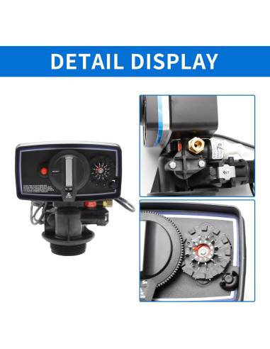 Válvula de Ablandador de Agua MDEOOSKY 22-28 cm Rosca Fina