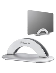 Soporte Vertical para Laptop JARLINK Ajustable Aluminio Plata