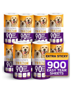 Recargas Rodillos Adhesivos Trazon 10 Paquetes 900 Hojas
