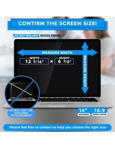 Filtro de Privacidad PYS para Laptop 14" Antirreflejo 2