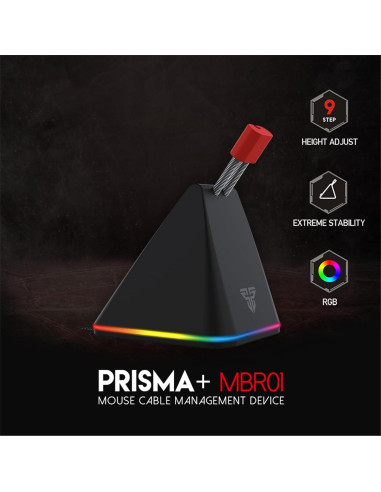Administrador de Cable de Ratón Fantech MBR01, Ajuste 110-150mm, RGB