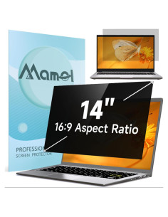 Filtro de Pantalla de Privacidad Mamol 14" Antirreflejo 16:9