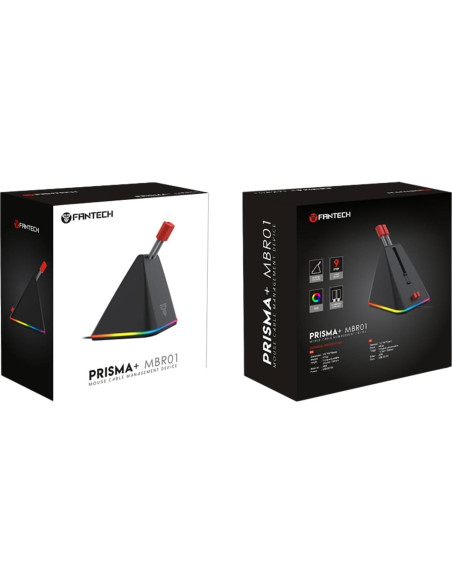 Administrador de Cable de Ratón Fantech MBR01, Ajuste 110-150mm, RGB Administrador de Cable de Ratón Fantech MBR01, Ajuste 110-150mm, RGB