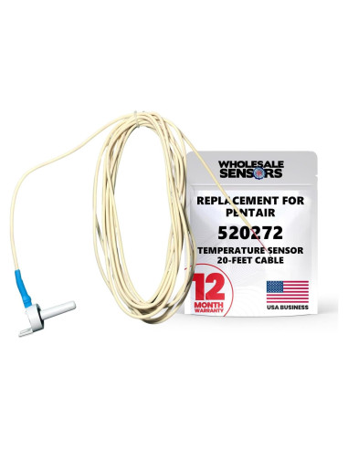 Sensor de Temperatura Pentair 520272 6.1m Cable Garantía 12 Meses