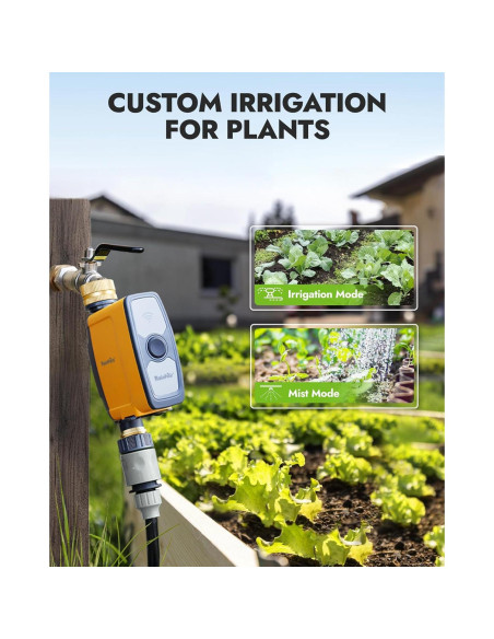 Temporizador de Agua WiFi RAINPOINT con Control APP y Clima