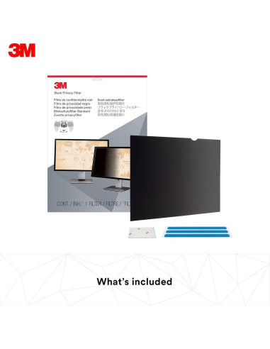Filtro de Privacidad 3M PF201W1B para Monitor 20.1" Negro