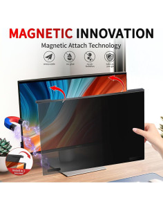 Filtro de Pantalla de Privacidad Magnético GUDTEKE 24" 16:9 2