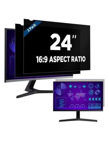 Filtro de Pantalla de Privacidad Magicmoon 24" 16:9 2-Pack